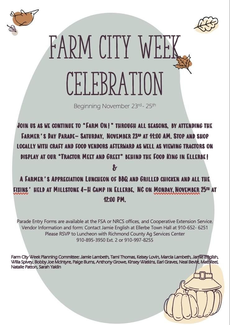 Farm City Week Celebration